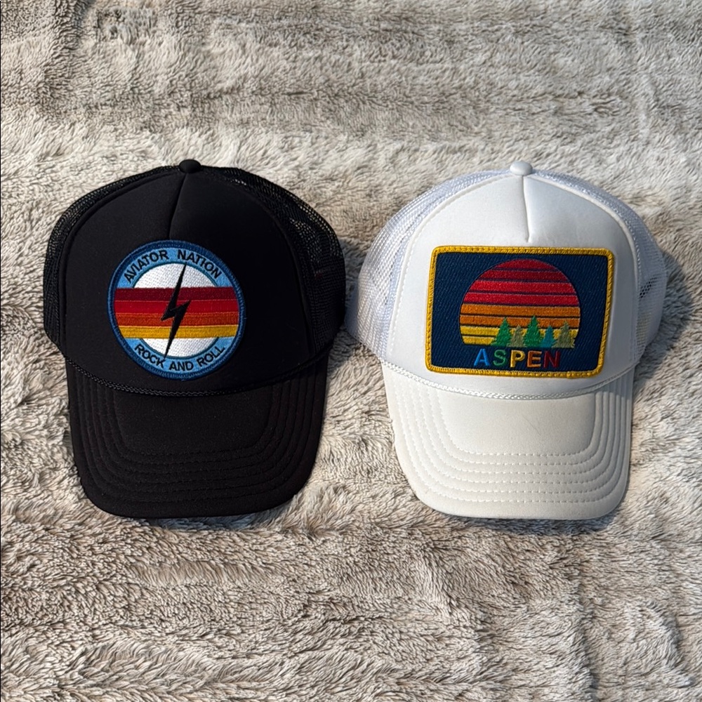 Aviator Nation trucker hats